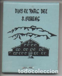 Collectionnisme de Revues et Journaux: Cajet&iacute;n de Cerillas Restaurant Cavall Bernat Matadepera ( Parc del S. Lloren&ccedil; ) - Varios