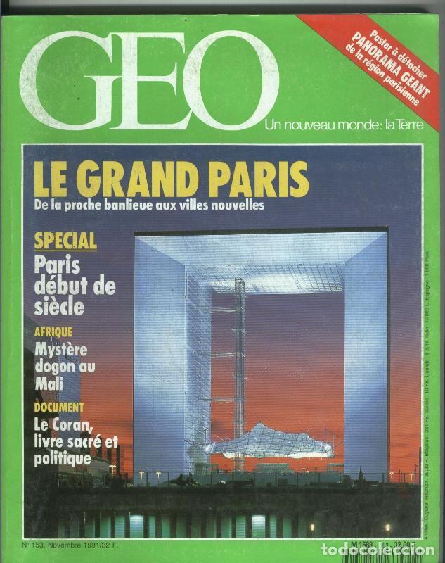 Sammeln von Zeitschriften und Zeitungen: GEO Un nouveau monde: la Terre numero 153 - varios