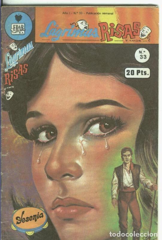 Colecionismo de Revistas e Jornais: Lagrimas, risas y amor numero 33: Yesenia - Yolanda Vargas Dulche y Antonio Gutierrez