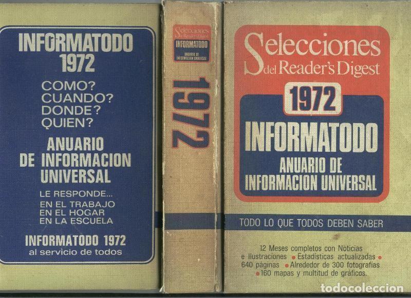 Colecionismo de Revistas e Jornais: 1972 Informatodo.Anuario de informacion universal - Varios