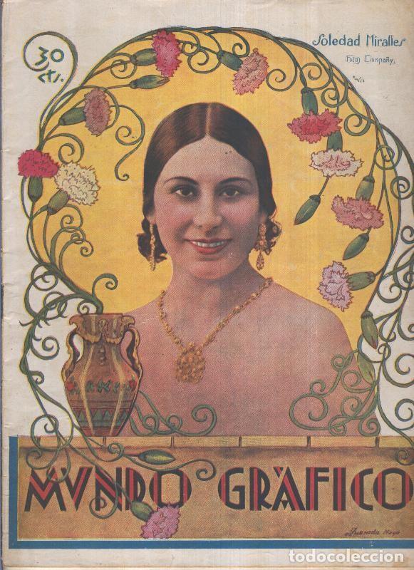 Coleccionismo de revistas y peri&oacute;dicos: Mundo Grafico numero 821 (27.07.1927) - Varios