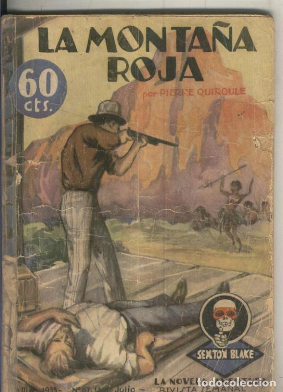 Coleccionismo de Revistas y Peri&oacute;dicos: La monta&ntilde;a roja - Pierre Quiroule