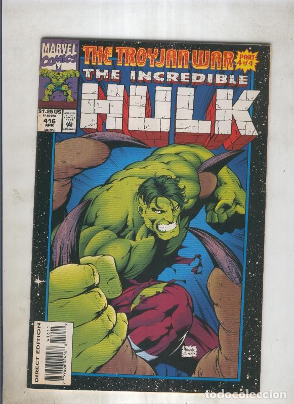 Coleccionismo de Revistas y Peri&oacute;dicos: The incredible hulk numero 416 - Varios