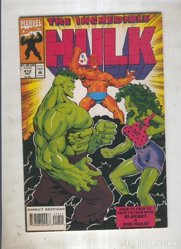 Sammeln von Zeitschriften und Zeitungen: The incredible hulk numero 412 - Varios