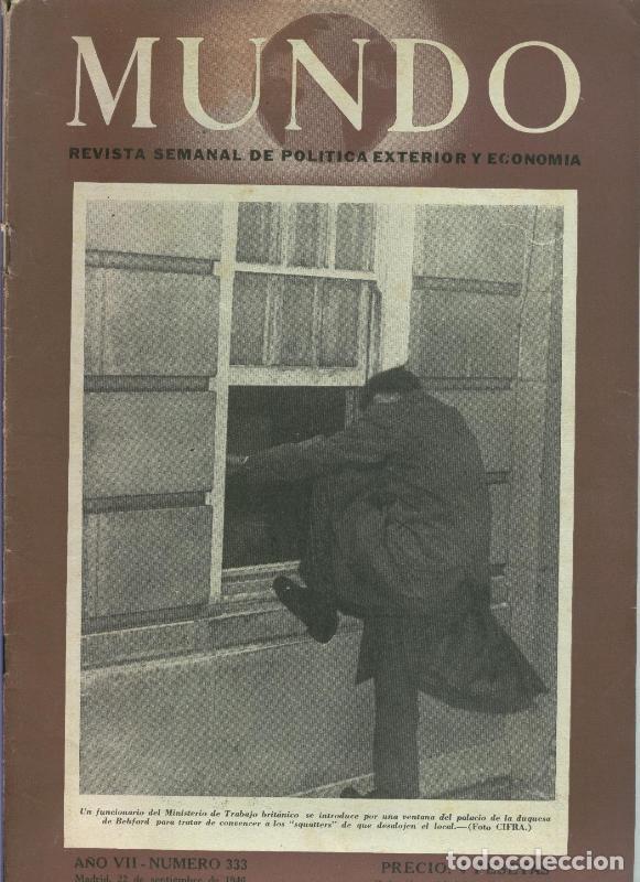 Collection Magazines and Newspapers: Mundo Revista Semanal numero 333 - Varios