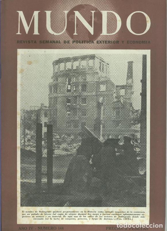 Collection Magazines and Newspapers: Mundo Revista Semanal numero 144 - Varios