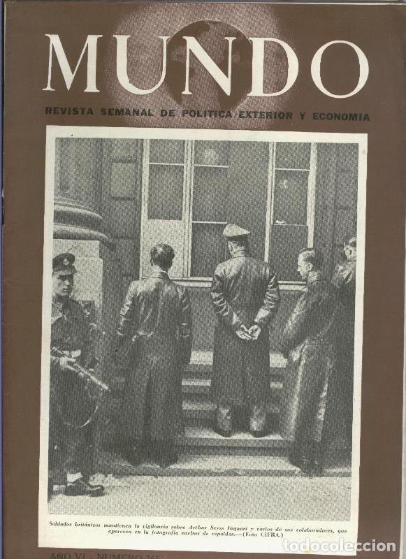 Collection Magazines and Newspapers: Mundo Revista semanal numero 265 - varios