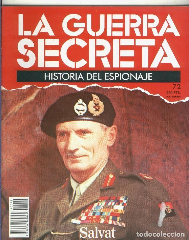 Sammeln von Zeitschriften und Zeitungen: La Guerra Secreta: Historia del Espionaje numero 072, trasera con propaganda obra - Varios