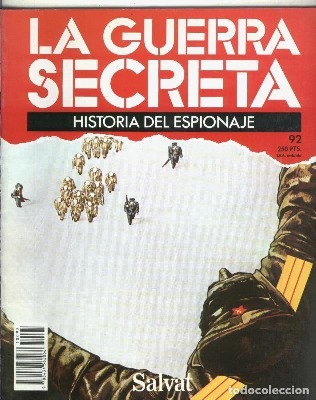 Collection Magazines and Newspapers: La Guerra Secreta: Historia del Espionaje numero 092, trasera con propaganda obra - Varios