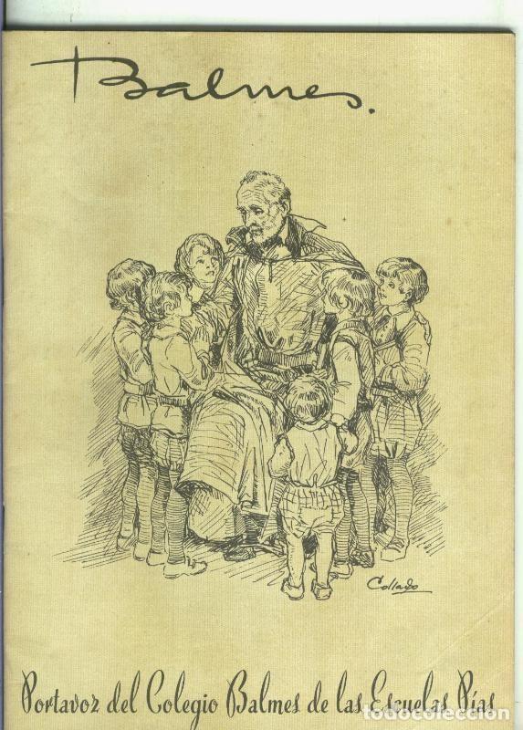 Coleccionismo de Revistas y Peri&oacute;dicos: Colegio y Gimnasio Balmes de las Escuelas Pias: octubre/noviembre 1952 - varios