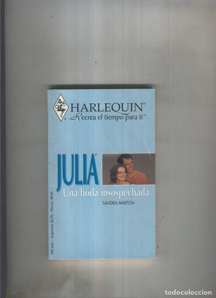 Coleccionismo de Revistas y Peri&oacute;dicos: Julia numero 0932: Una boda insospechada - Sandra Marton