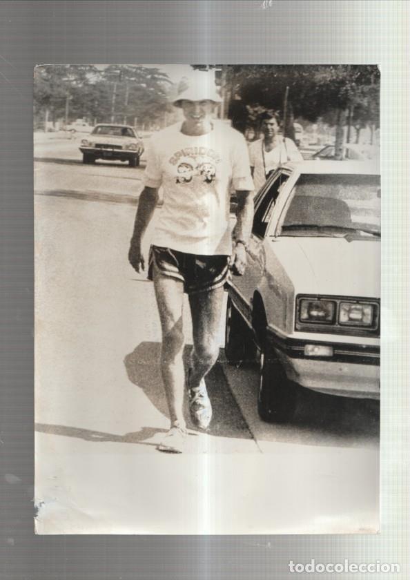 Coleccionismo de Revistas y Peri&oacute;dicos: Foto Prensa numero 224: Francis de Barbeydac en intento de record - Varios