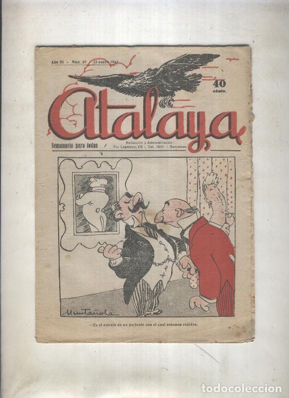 Collectionnisme de Revues et Journaux: Atalaya numero 059 - Varios
