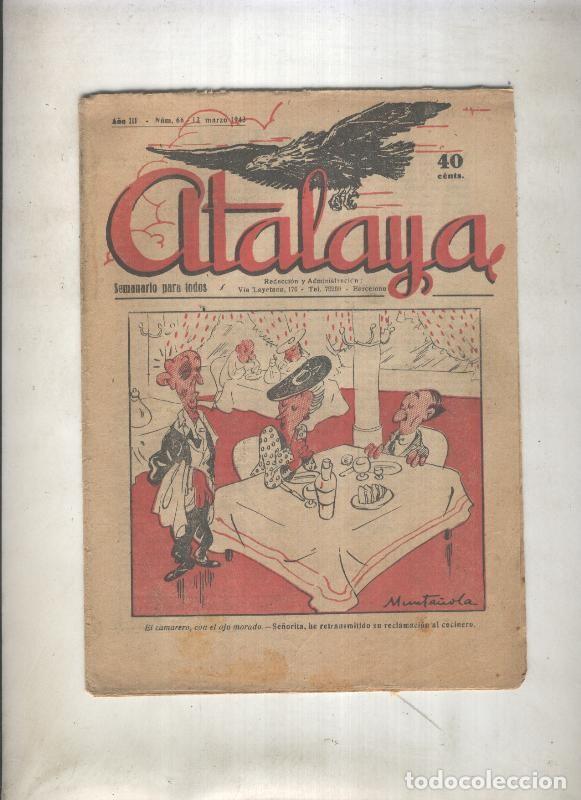 Collectionnisme de Revues et Journaux: Atalaya numero 066 - Varios