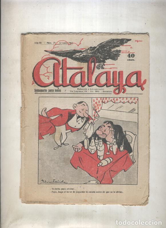 Collectionnisme de Revues et Journaux: Atalaya numero 079 - Varios