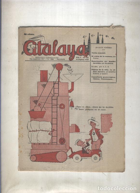 Collectionnisme de Revues et Journaux: Atalaya numero 197 - Varios