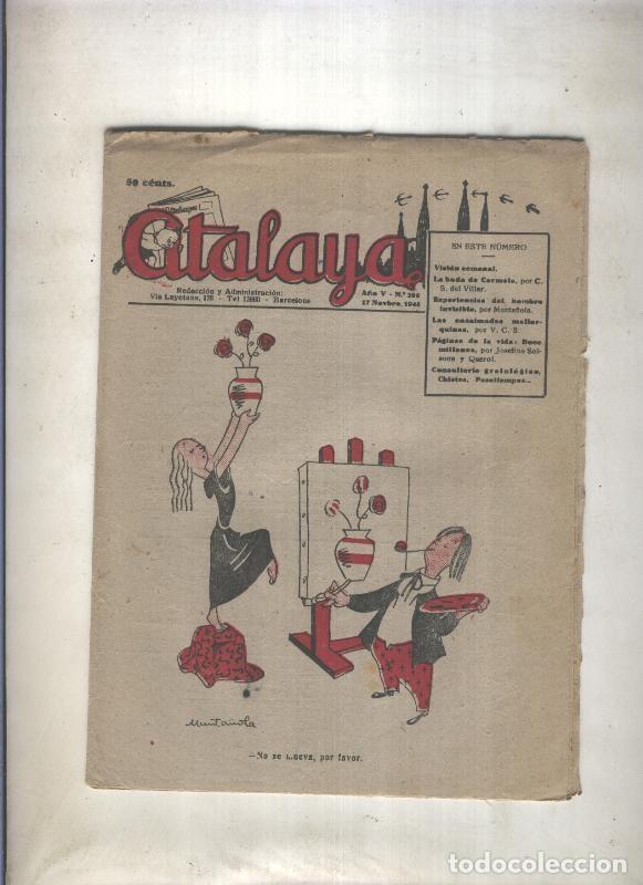 Collectionnisme de Revues et Journaux: Atalaya numero 206 - Varios