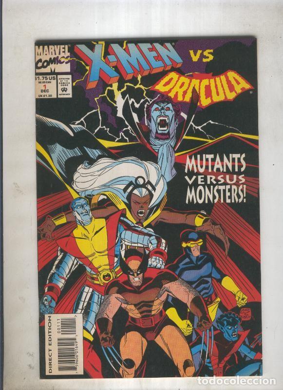 Colecionismo de Revistas e Jornais: X-men v.s. dracula numero 1