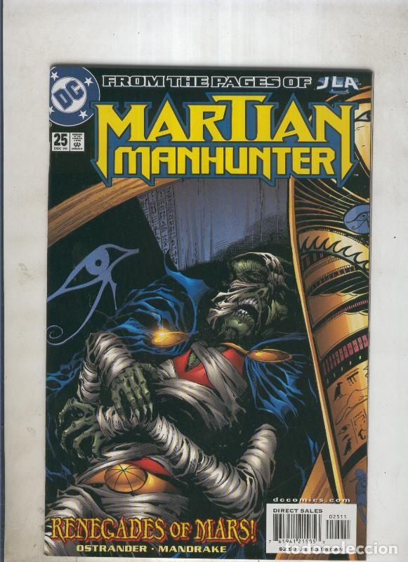 Colecionismo de Revistas e Jornais: Martian manhunter numero 025 - Varios