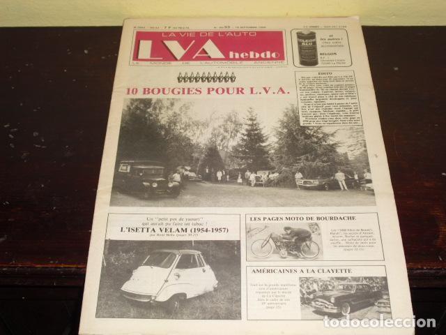 Sammeln von Zeitschriften und Zeitungen: La vie de L,Auto hebdo numero 33 - 18 septembre 1986 - varios