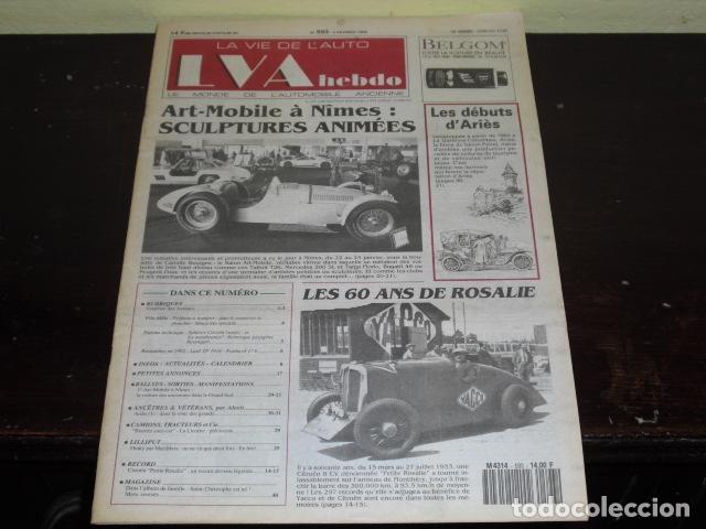 Sammeln von Zeitschriften und Zeitungen: La vie de L,Auto hebdo numero 593 - 4 fevrier 1993 - varios