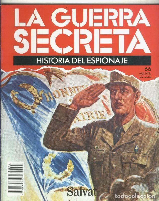 Coleccionismo de Revistas y Peri&oacute;dicos: La Guerra Secreta: Historia del Espionaje numero 066, en la trasera foto de - Varios