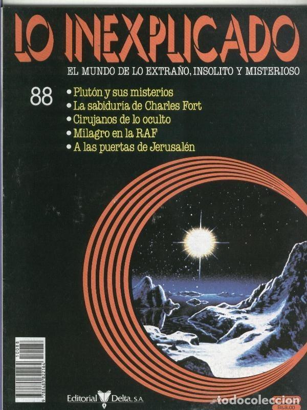 Coleccionismo de revistas y peri&oacute;dicos: Lo inexplicado fasciculo numero 088 - varios