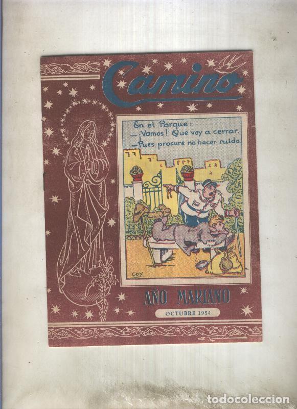 Colecionismo de Revistas e Jornais: Camino (a&ntilde;o Mariano) 1954 octubre - Nene Estivill-Ponsa,etc