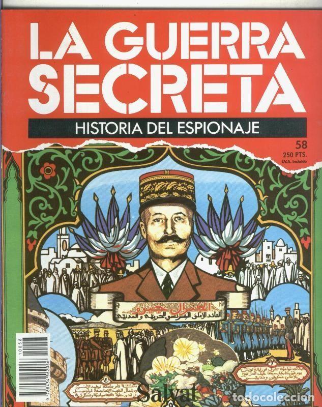 Colecionismo de Revistas e Jornais: La Guerra Secreta: Historia del Espionaje numero 058, en la trasera foto de - Varios