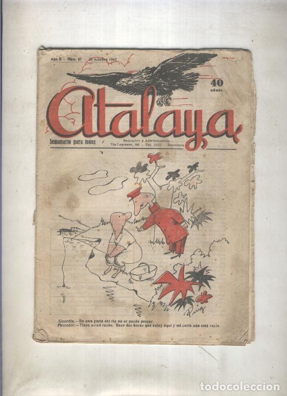 Colecionismo de Revistas e Jornais: Atalaya numero 047 - Varios