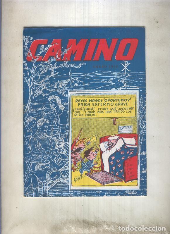 Colecionismo de Revistas e Jornais: Camino (a&ntilde;o Mariano) 1955 enero - Nene Estivill-Ponsa,etc