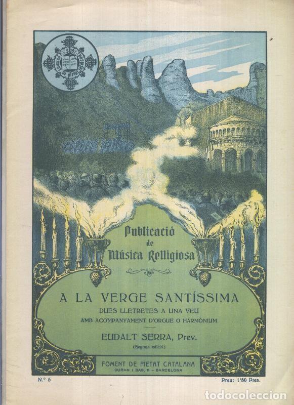 Collectionnisme de Revues et Journaux: Publicacio de Musica Religiosa: a la verge santissima - Varios