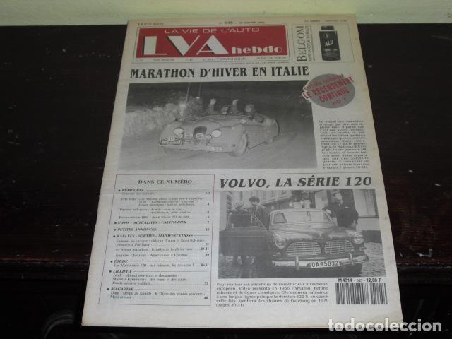 Coleccionismo de Revistas y Peri&oacute;dicos: La vie de L,Auto hebdo numero 545 - 30 janvier 1992 - varios