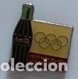 Coleccionismo de revistas y peri&oacute;dicos: Pin Coca Cola worldwide Olympic Sponsor 1988 - Varios