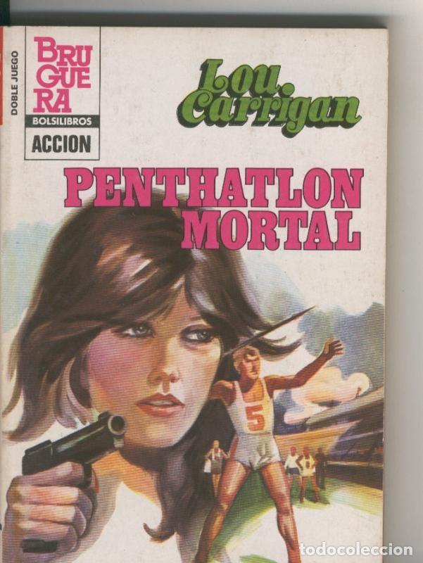 Coleccionismo de Revistas y Peri&oacute;dicos: BOLSILIBRO: Doble juego numero 87: Penthatlon mortal - Lou Carrigan