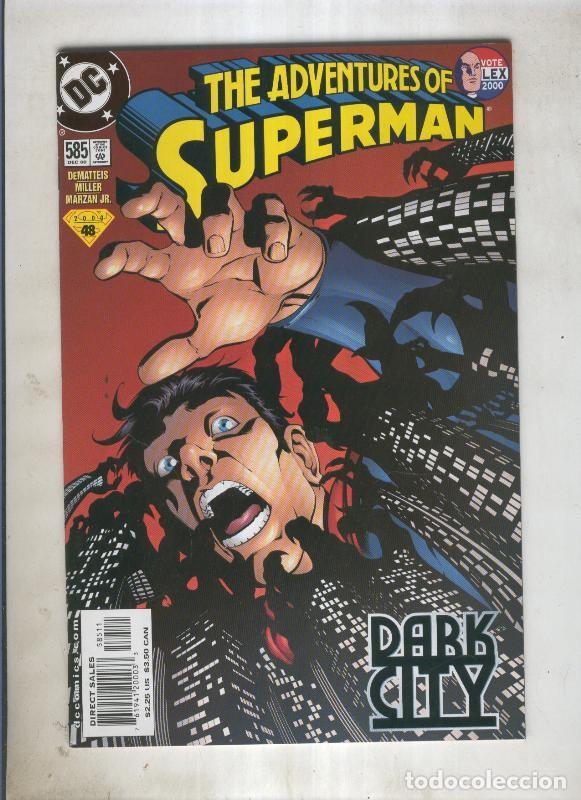 Coleccionismo de revistas y peri&oacute;dicos: The adventures of Superman numero 585 - Varios