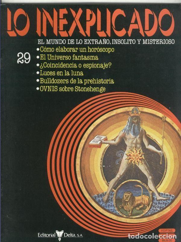 Coleccionismo de revistas y peri&oacute;dicos: Fasciculo: Lo inexplicado numero 029 - Varios