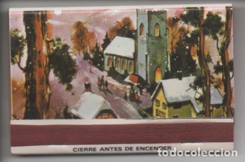 Coleccionismo de Revistas y Peri&oacute;dicos: Cajet&iacute;n de Cerillas(Pintura invernal) Garaje Cervantes - Varios