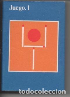Coleccionismo de Revistas y Peri&oacute;dicos: Caja de Cerillas Serie pasatiempos- Juego 1 - Varios
