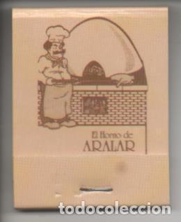 Coleccionismo de Revistas y Peri&oacute;dicos: Cajet&iacute;n de Cerillas El Horno de Aralar - Varios