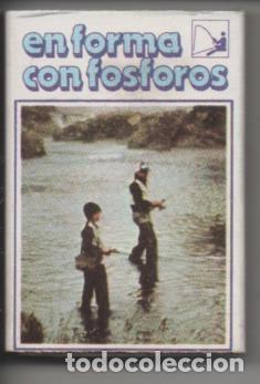 Coleccionismo de Revistas y Peri&oacute;dicos: Caja de Cerillas En forma con f&oacute;sforos- Pesca - Varios