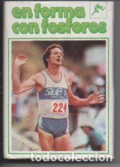 Coleccionismo de Revistas y Peri&oacute;dicos: Caja de Cerillas En forma con f&oacute;sforos -Atletismo - Varios