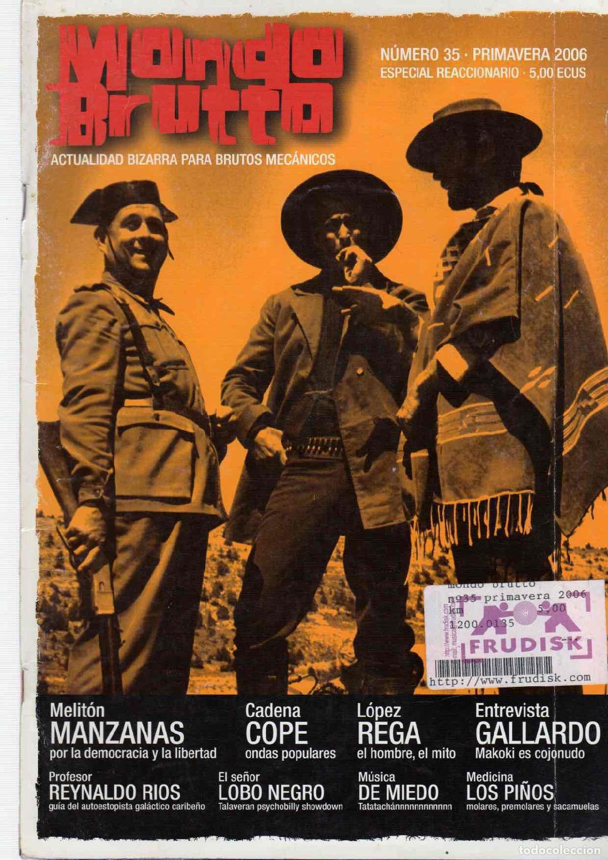 Coleccionismo de Revistas y Peri&oacute;dicos: REVISTA MUNDO BRUTTO. N&ordm; 35. PRIMAVERA 2006
