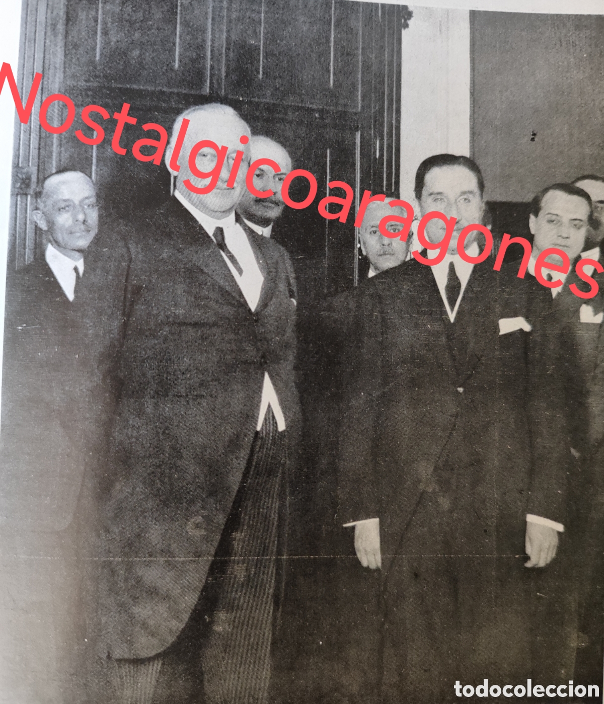 Coleccionismo de Revistas y Peri&oacute;dicos: General Primo Rivera saliente Yanguas Messia foto revista princ siglo XX 192B