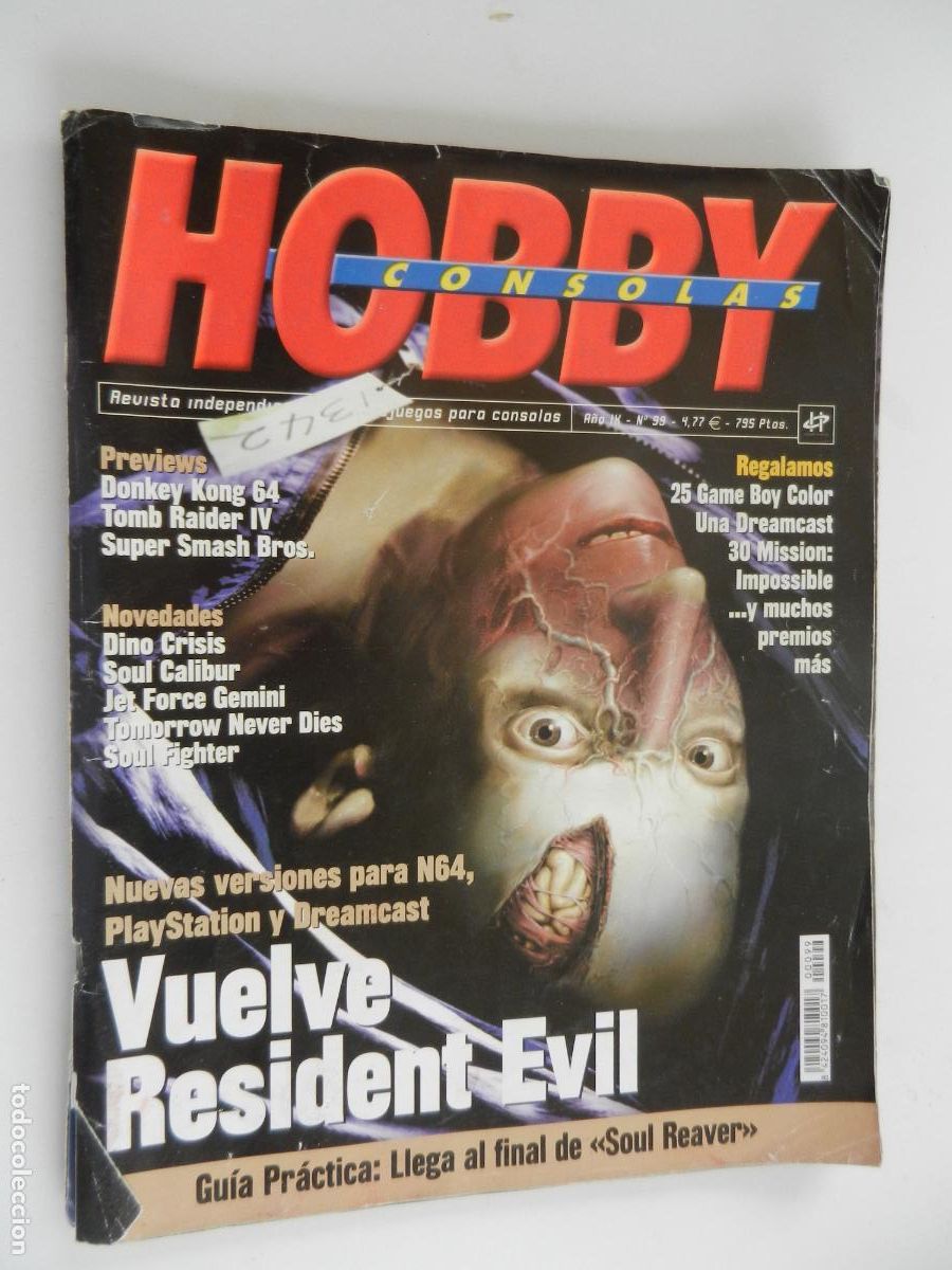 Coleccionismo de Revistas y Peri&oacute;dicos: HOBBY CONSOLAS N&ordm; 99 -VUELVE RESIDENT EVIL -