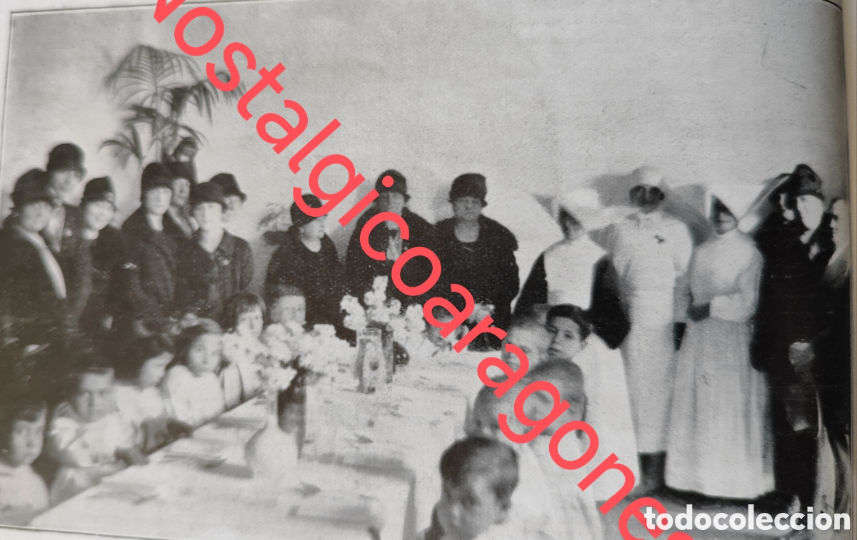 Coleccionismo de revistas y peri&oacute;dicos: Barcelona inauguraci&oacute;n comedor cruz roja foto revista princ siglo XX 192B