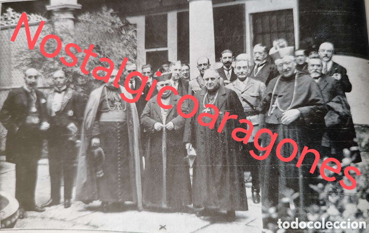 Coleccionismo de Revistas y Peri&oacute;dicos: Granada nuevo obispo Jaca Juan Villar de Sisamon Zaragoza foto revista princ siglo XX 192B