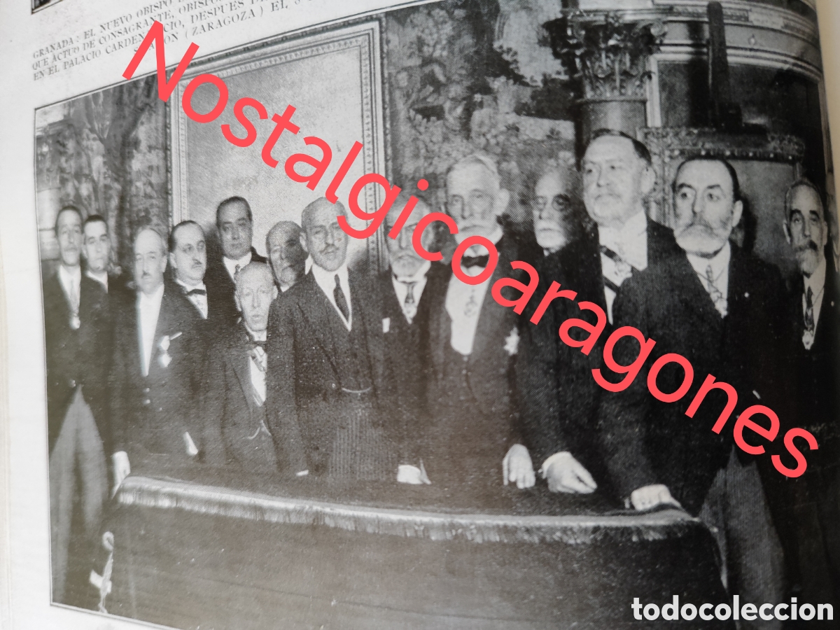 Coleccionismo de Revistas y Peri&oacute;dicos: Madrid real academia bellas artes Enrique Vaquer foto revista princ siglo XX 192B