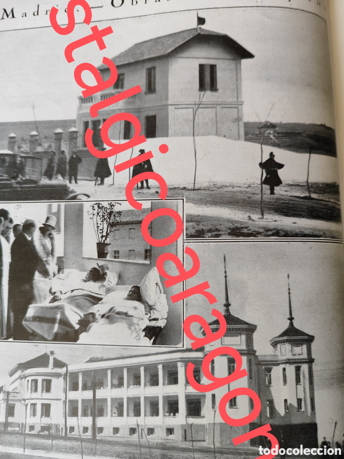 Coleccionismo de Revistas y Peri&oacute;dicos: Madrid hotel donado marquesa Arg&uuml;elles hospital foto revista princ siglo XX 192B