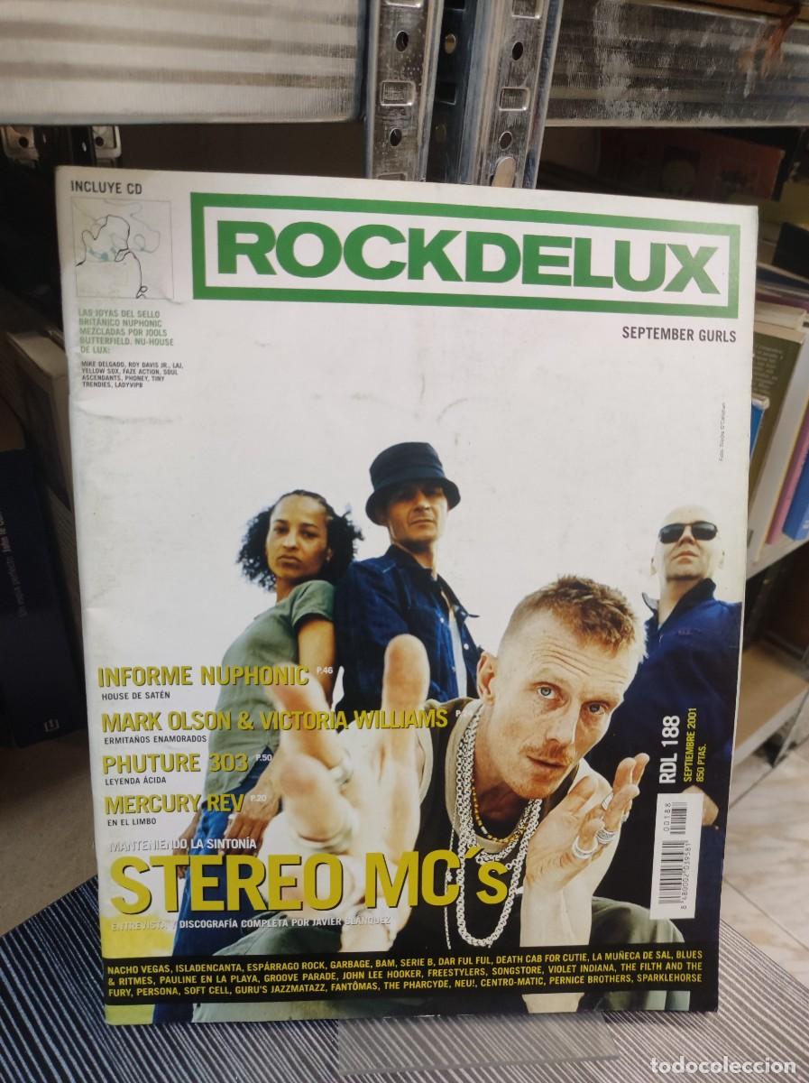 Collectionnisme de Revues et Journaux: Rockdelux Stereo MC's Sept. 2001